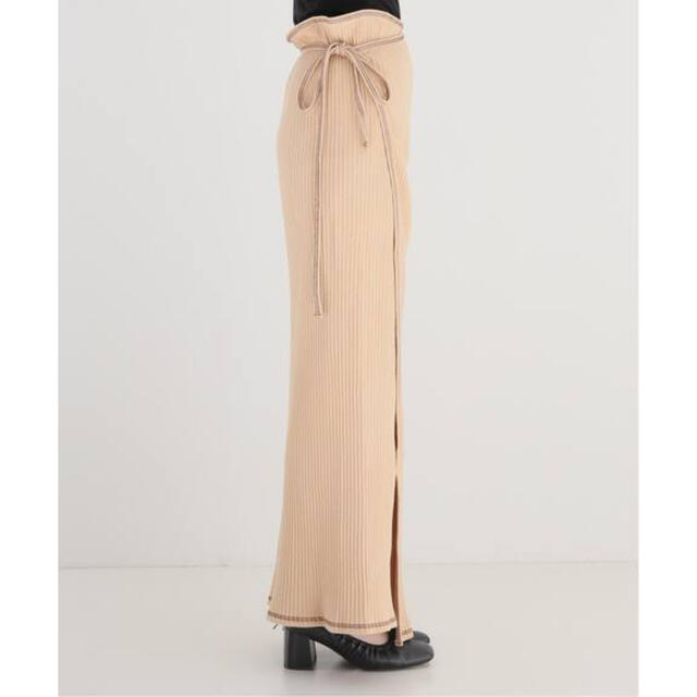 【新品未使用】Baserange リブスカート レディースのスカート(ロングスカート)の商品写真