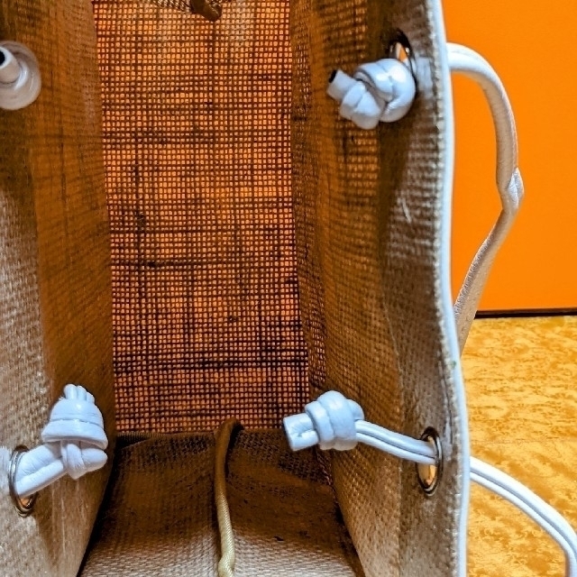 FOXEY(フォクシー)のフォクシー ノベルティ リネン×レザーバック💓未使用品 レディースのバッグ(トートバッグ)の商品写真