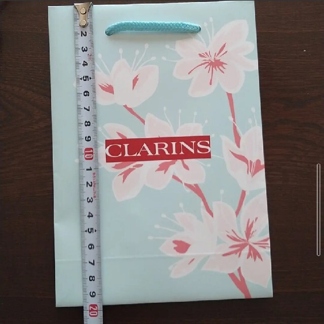 CLARINS(クラランス)のクラランス　スプリング限定　エレガンス　ショッパー レディースのバッグ(ショップ袋)の商品写真