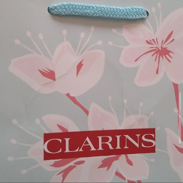 CLARINS(クラランス)のクラランス　スプリング限定　エレガンス　ショッパー レディースのバッグ(ショップ袋)の商品写真