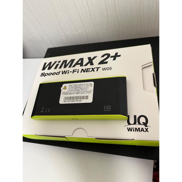 HUAWEI(ファーウェイ)のSpeed Wi-Fi NEXT W05(4G LTE) /UQ WiMAX スマホ/家電/カメラのPC/タブレット(PC周辺機器)の商品写真