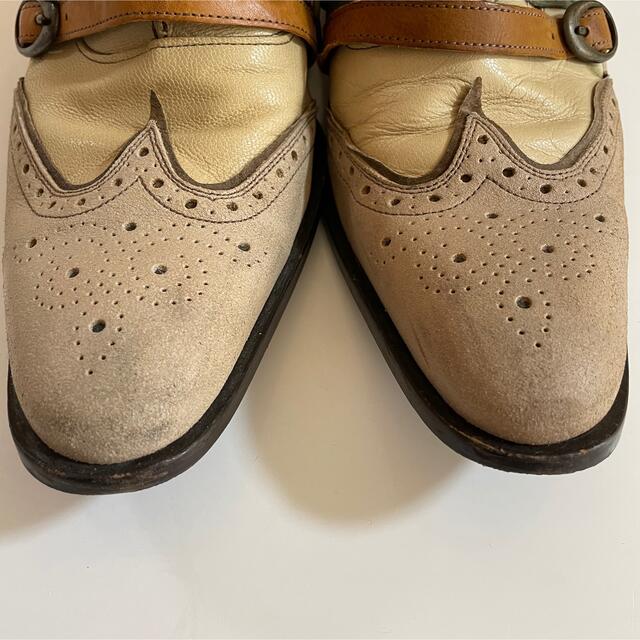 alfredoBANNISTER(アルフレッドバニスター)のアルフレッドバニスター　alfredoBANNISTER デザインブーツ　レザー メンズの靴/シューズ(ブーツ)の商品写真