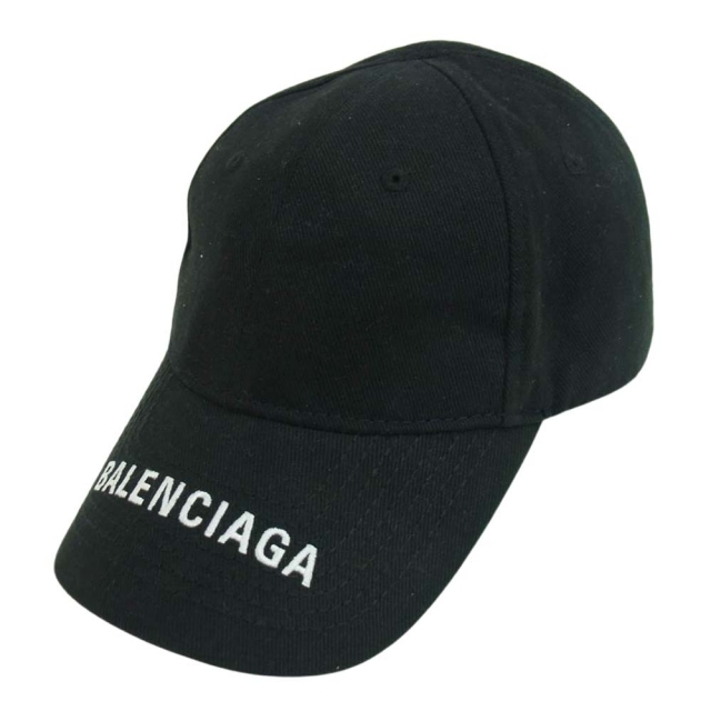 約11cm頭回りバレンシアガ 帽子 19AW HAT LOGO VISOR ロゴ 刺繍