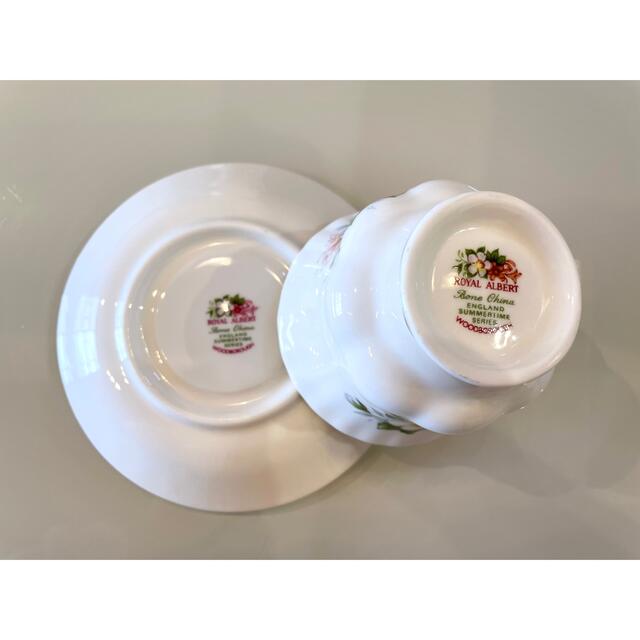 ROYAL ALBERT(ロイヤルアルバート)のROYAL ALBERT ★ ウッドボロウ　カップ&ソーサー インテリア/住まい/日用品のキッチン/食器(食器)の商品写真