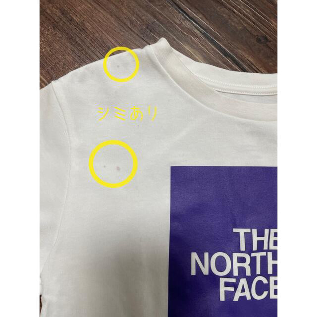 THE NORTH FACE(ザノースフェイス)のザ・ノースフェイス フロントプリントTシャツ 130cm キッズ/ベビー/マタニティのキッズ服男の子用(90cm~)(Tシャツ/カットソー)の商品写真