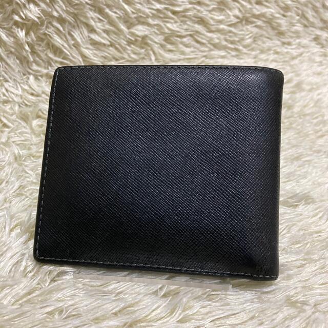 Paul Smith(ポールスミス)の良品✨ポールスミス 二つ折り財布 札入れ メンズ ブラック 黒 メンズのファッション小物(折り財布)の商品写真
