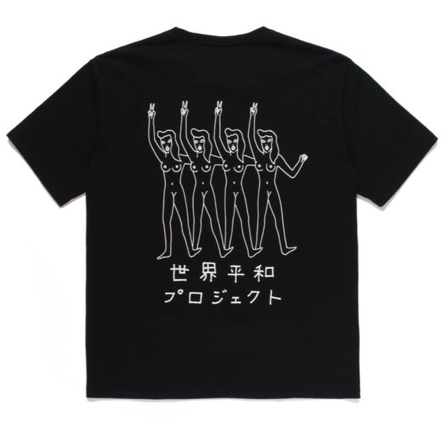 23ss WACKO MARIA 世界平和プロジェクト T-SHIRT-