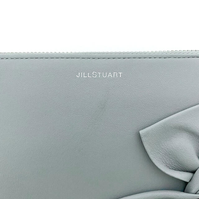 JILLSTUART(ジルスチュアート)の【新品】JILLSTUART ラウンドファスナー長財布 スパイラル アイスブルー レディースのファッション小物(財布)の商品写真