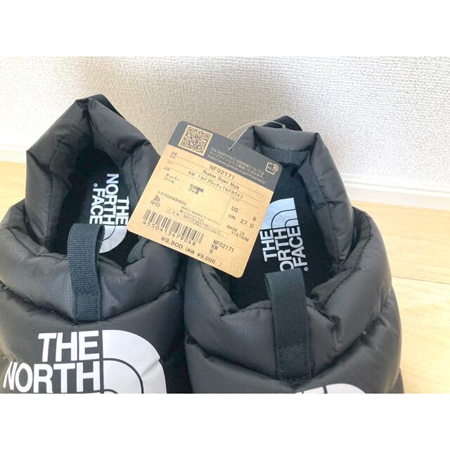 THE NORTH FACE(ザノースフェイス)のThe north face　nuptse down mule　新品27cm メンズの靴/シューズ(その他)の商品写真