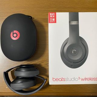 ビーツバイドクタードレ(Beats by Dr Dre)のbeats studio3 (ヘッドフォン/イヤフォン)