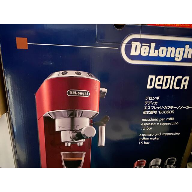 DeLonghi(デロンギ)のデロンギ　デディカ　エスプレッソ・カプチーノメーカー スマホ/家電/カメラの調理家電(エスプレッソマシン)の商品写真