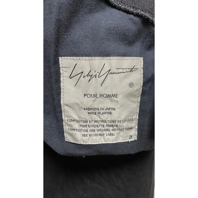 Yohji Yamamoto(ヨウジヤマモト)のyohji yamamoto 20aw デニムコート メンズのジャケット/アウター(チェスターコート)の商品写真