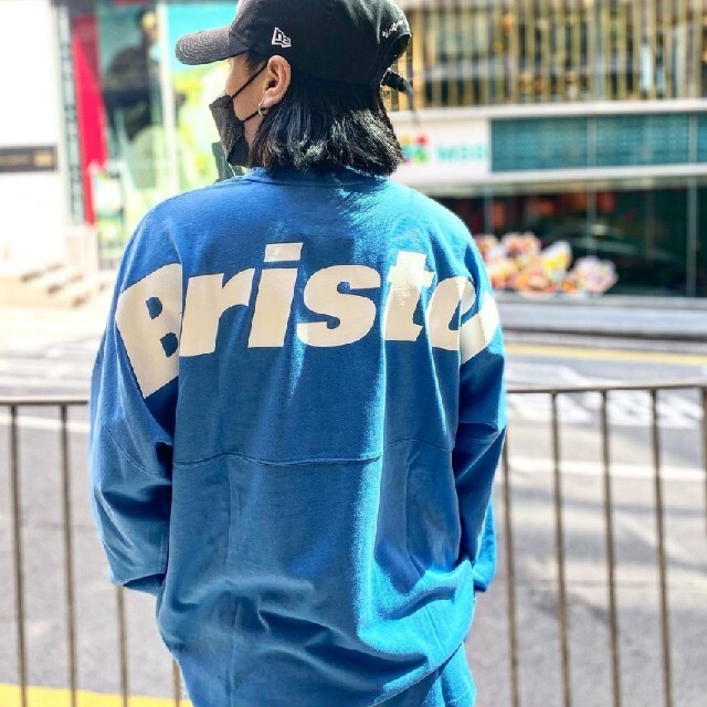 Fcrb M size L/S BIG LOGO TEAM BAGGY TEEメンズ