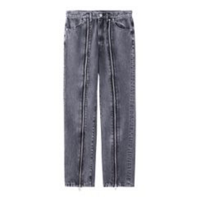 【JLS】Washed Denim Zipped Pantsメンズ