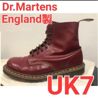 ドクターマーチン(Dr.Martens)のDr.Martens　8ホール　オックスブラッド　イングランド製(ブーツ)