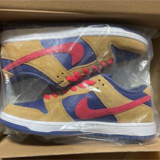 ナイキ(NIKE)のnike sb dunk low pro wheat and purple aj(スニーカー)