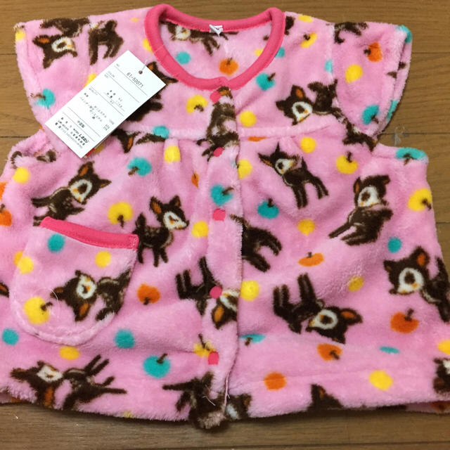 しまむら(シマムラ)のうーたん☆様専用 かいまき 80 ベスト キッズ/ベビー/マタニティのベビー服(~85cm)(パジャマ)の商品写真