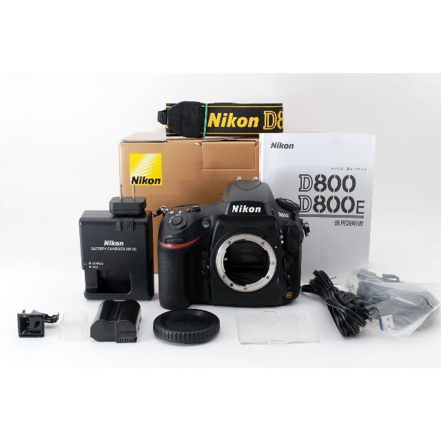 【美品】ニコン Nikon D800E 《ショット数3900回》付属品