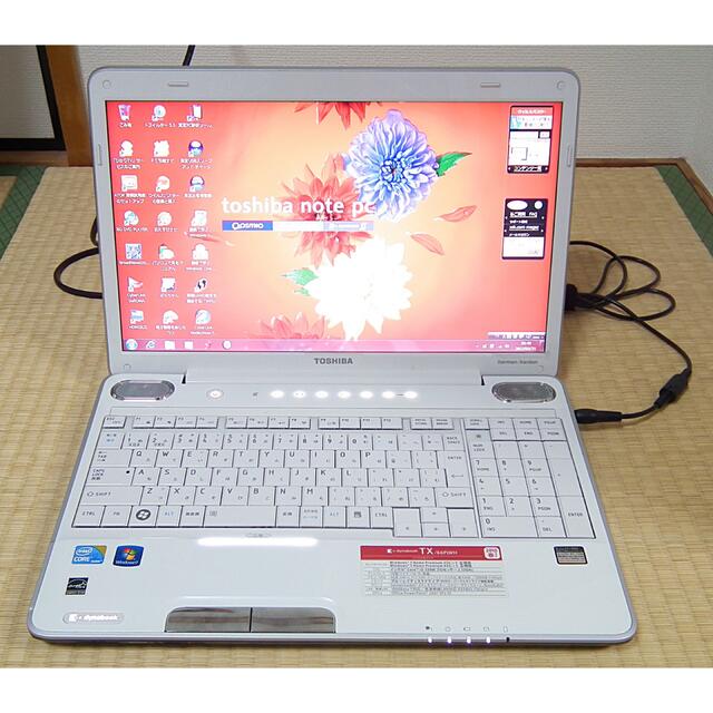 【　ノートパソコン】TOSHIBA dynabook TX/66PLWH