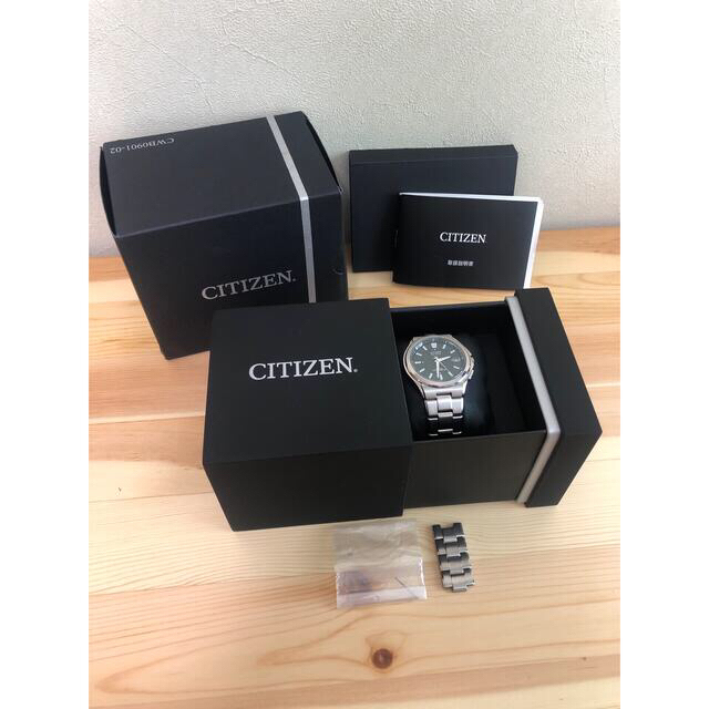 CITIZEN(シチズン)のシチズン  アテッサ  ATD53-2841  電波ソーラー　耐磁　Perfex メンズの時計(腕時計(アナログ))の商品写真