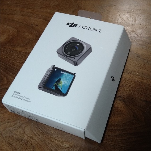 GoPro(ゴープロ)のDJi action2 Dual-Screen Combo スマホ/家電/カメラのカメラ(コンパクトデジタルカメラ)の商品写真