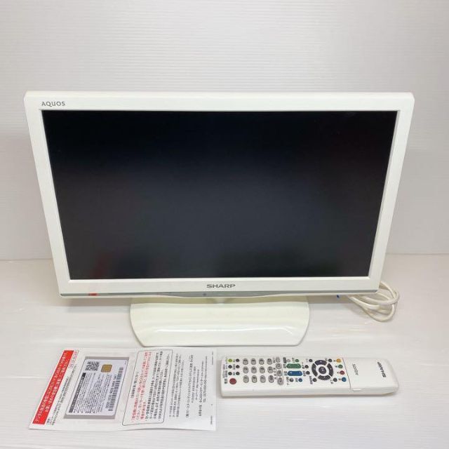 SHARP LED 液晶テレビ AQUOS K K90 LC-19K90-Wの通販 by S&S's shop｜ラクマ