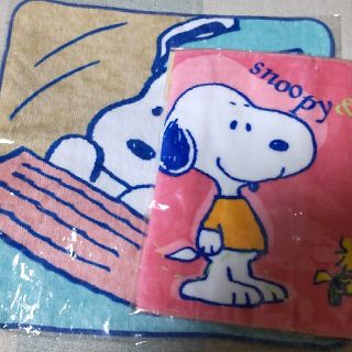 スヌーピー(SNOOPY)のスヌーピーのミニタオル2枚(タオル)