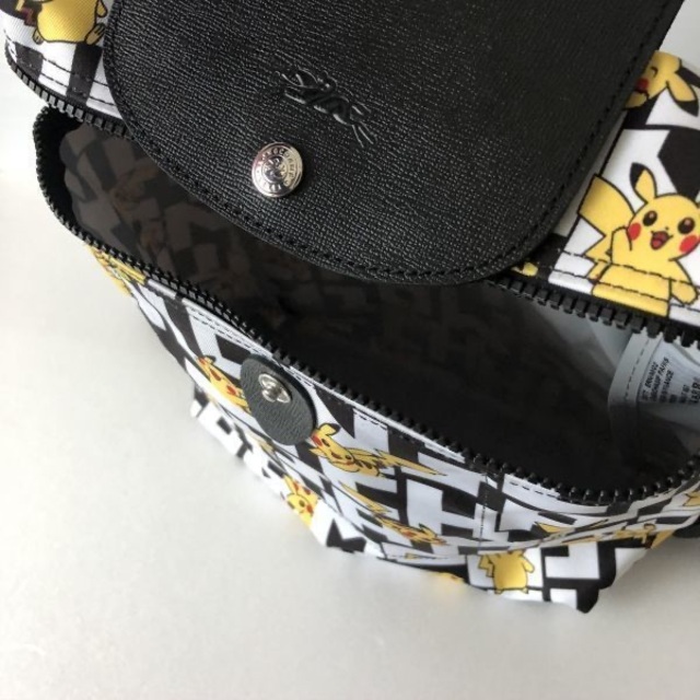 新品】ロンシャンXポケモン ルプリアージュ ピカチュウ リュック 新品】ロンシャンXポケモン ルプリアージュ ピカチュウ リュック