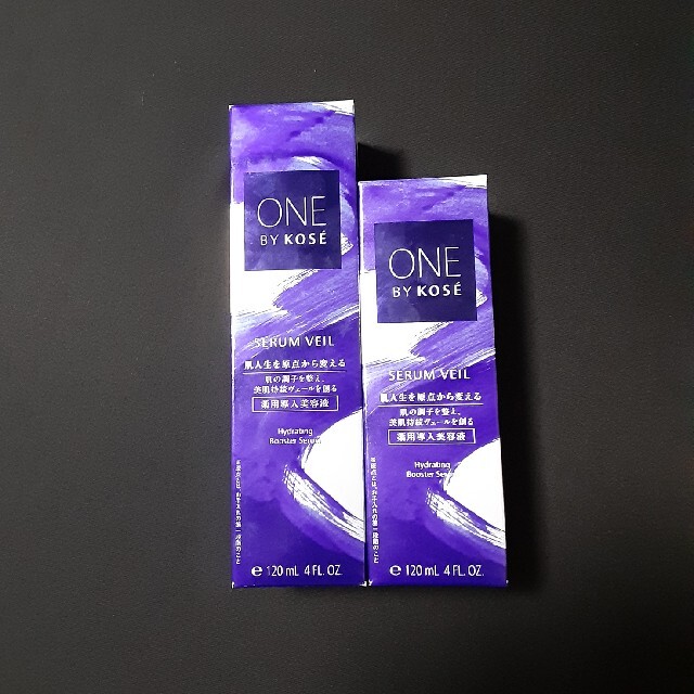 ONE BY KOSE セラム ヴェール 120ml×2 本体とレフィルセット