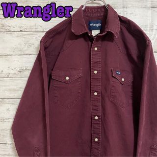 ラングラー(Wrangler)のWrangler シャツ　長袖　ヴィンテージ　(シャツ)