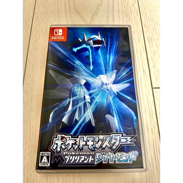 ポケモン(ポケモン)のポケットモンスター ブリリアントダイヤモンド Switch エンタメ/ホビーのゲームソフト/ゲーム機本体(家庭用ゲームソフト)の商品写真