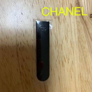 シャネル(CHANEL)のシャネル　スパチュラ　黒　1本(フェイスクリーム)