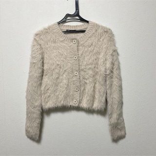 ザラ(ZARA)のZARA  シャギーカーディガン(カーディガン)