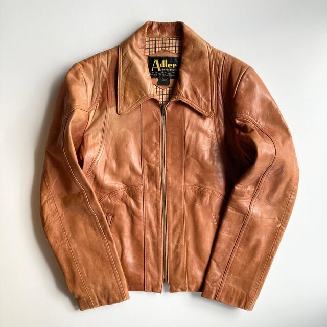 70's Adler vintage leather jacketの通販 by ゆま's shop|ラクマ