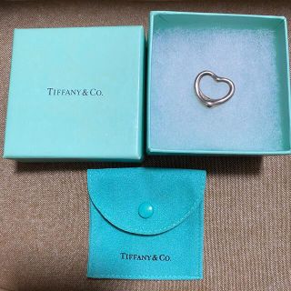 ティファニー(Tiffany & Co.)のティファニー Tiffany オープンハート ネックレス 中古 トップ(ネックレス)