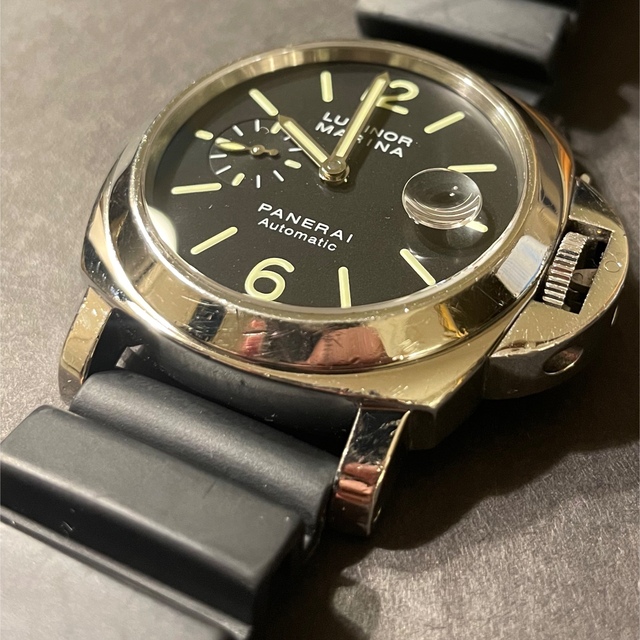 OFFICINE PANERAI(オフィチーネパネライ)のパネライ　ルミノールマリーナ　オートマティック メンズの時計(腕時計(アナログ))の商品写真