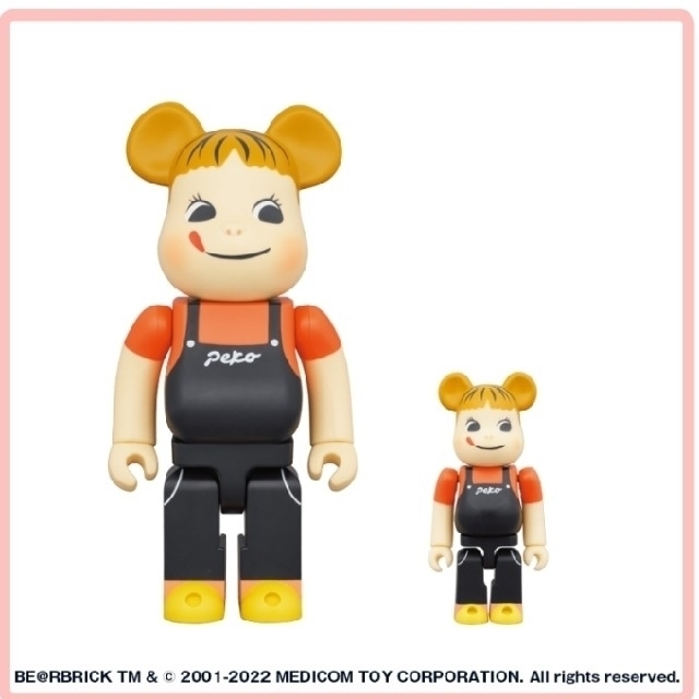 BE@RBRICK ペコちゃん　コーヒーミルキー 100％&400%エンタメ/ホビー