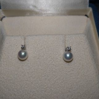 MIKIMOTO ダイヤ·パールピアス | www.jarussi.com.br