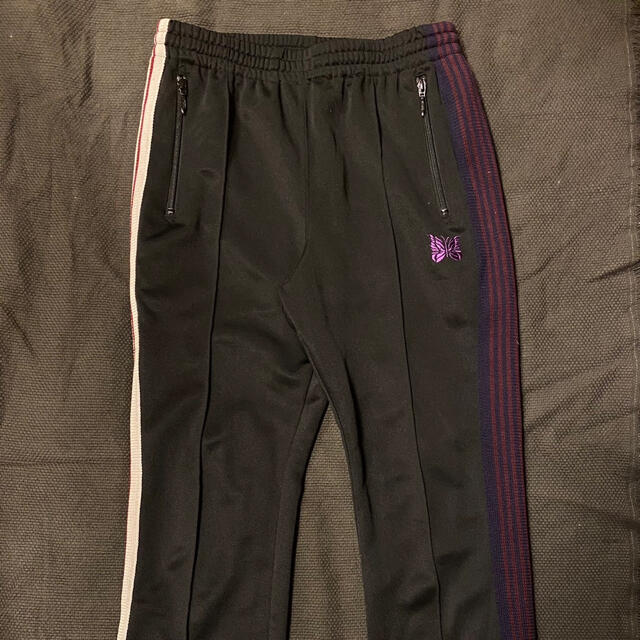 Needles AWGE トラックパンツ ブラック ゴールド ナロー パンツ その他