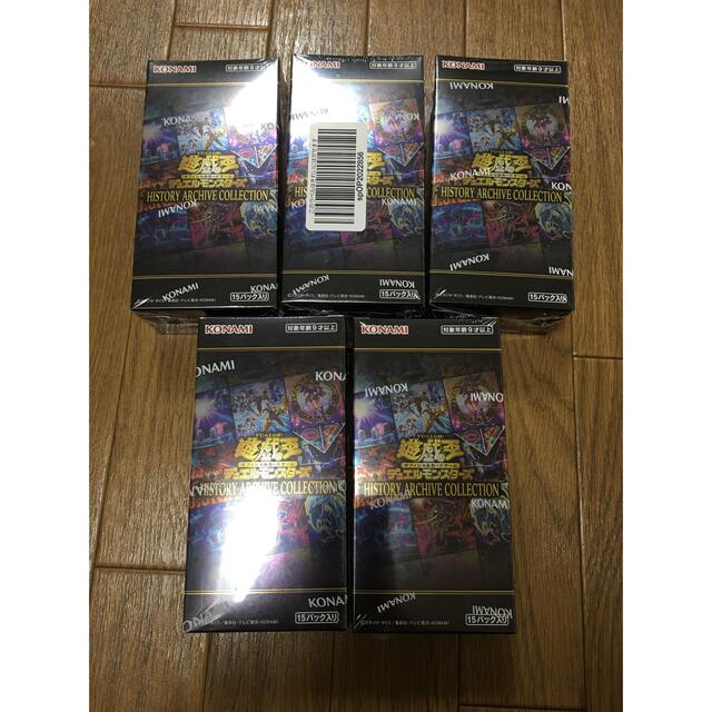 遊戯王 ヒストリーアーカイブコレクション シュリンク付き5BOX - 遊戯王 遊戯王 ヒストリーアーカイブコレクション シュリンク付き5BOX - 遊戯王