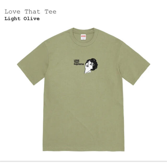 Supreme Love That Tee "Light Olive" Tシャツ+カットソー(半袖+袖なし)