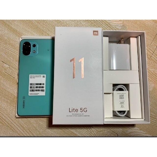 Xiaomi mi 11 Lite 5G ミントグリーン SIMフリー 新古品 - zimazw.org