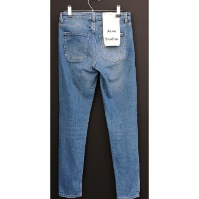 枚数限定 ACNE ブラックストレッチデニム シルバー×ブラック - 通販