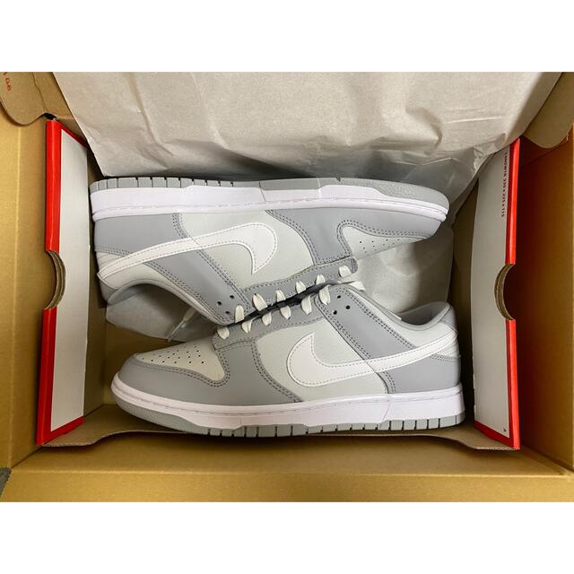 【新品未使用】nike dunk low "grey" 28.0cm