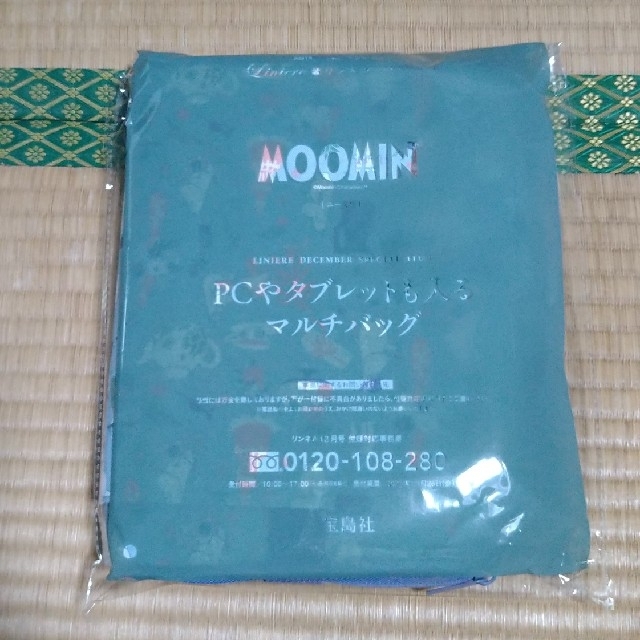宝島社(タカラジマシャ)のリンネル付録　ムーミンマルチバッグ レディースのバッグ(その他)の商品写真