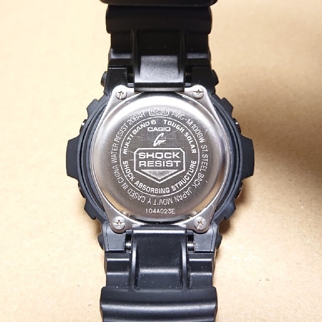 CASIO(カシオ)のG-SHOCK AWG-M100BW 電波ソーラー メンズの時計(腕時計(アナログ))の商品写真