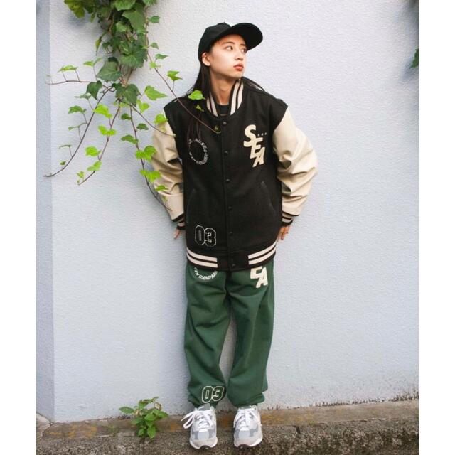 WIND AND SEA - WIND AND SEA Varsity Jacket スタジャンMA-1の通販 by 