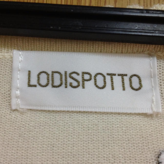 LODISPOTTO(ロディスポット)のLODISPOTTO♡ドットリボンカーデ レディースのトップス(カーディガン)の商品写真