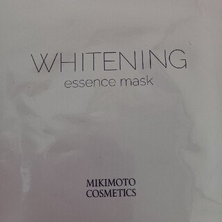 ミキモト(MIKIMOTO)のミキモトコスメティックホワイトニングエッセンスマスク(パック/フェイスマスク)