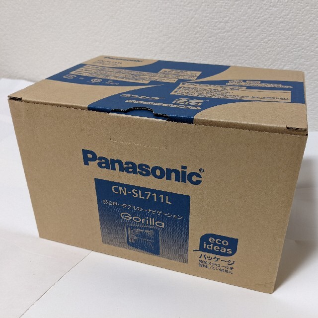 Panasonic(パナソニック)の新品！Panasonic ポータブルカーナビゴリラ CN-SL711L 自動車/バイクの自動車/バイク その他(その他)の商品写真